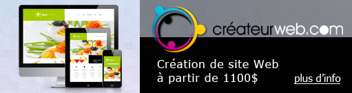 Création de site Web